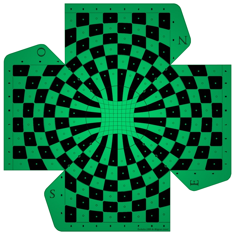 Echiquier rotatif à 2, 3 ou 4 joueurs - Évolutio.1999 - Édition Couleur, pour l'automne 2027 !
