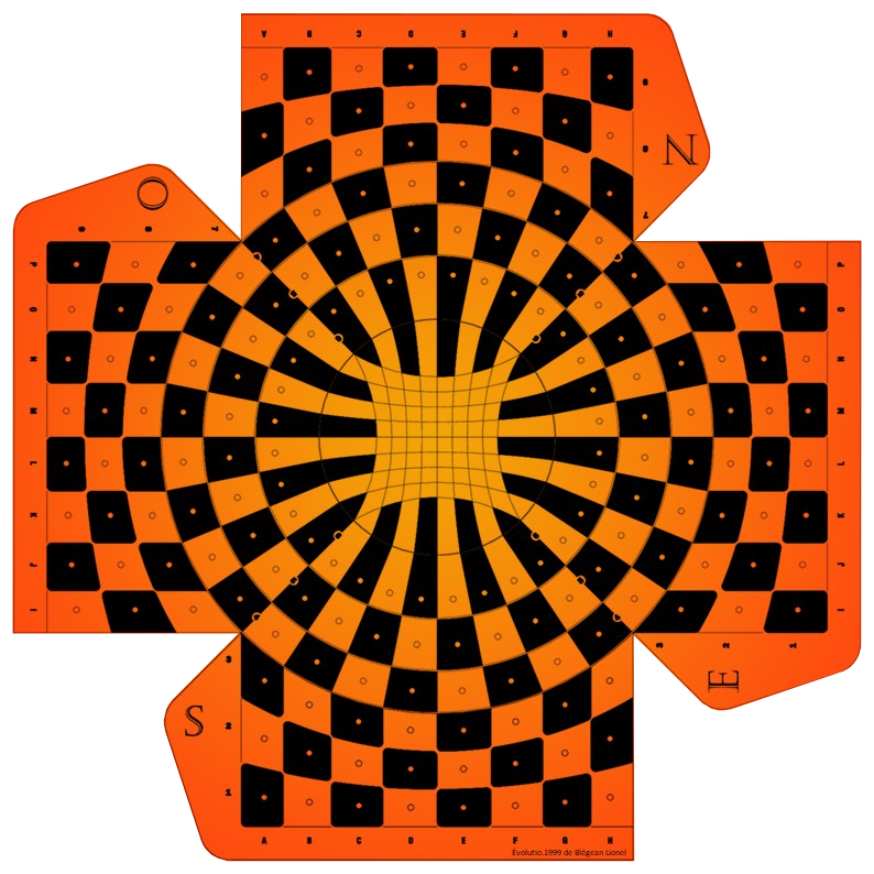 Echiquier rotatif à 2, 3 ou 4 joueurs - Évolutio.1999 - Édition Couleur, pour l'automne 2027 !