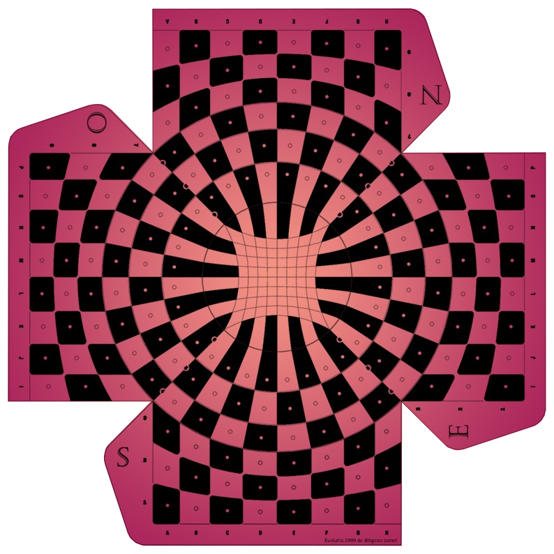 Echiquier rotatif à 2, 3 ou 4 joueurs - Évolutio.1999 - Édition Couleur, pour l'automne 2027 !