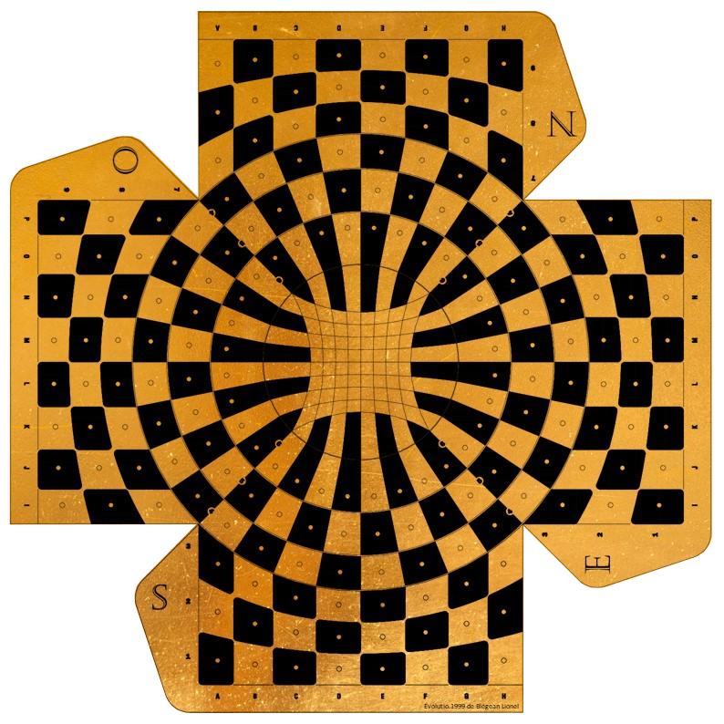 Echiquier rotatif à 2, 3 ou 4 joueurs - Évolutio.1999 - Édition Couleur, pour l'automne 2027 !